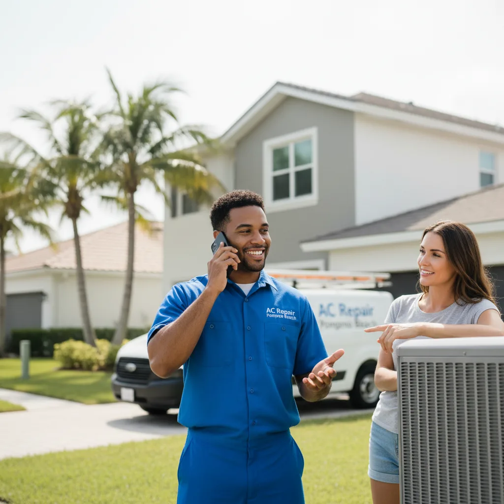 AC Repair Pompano Beach customer support in South Richmond Hill